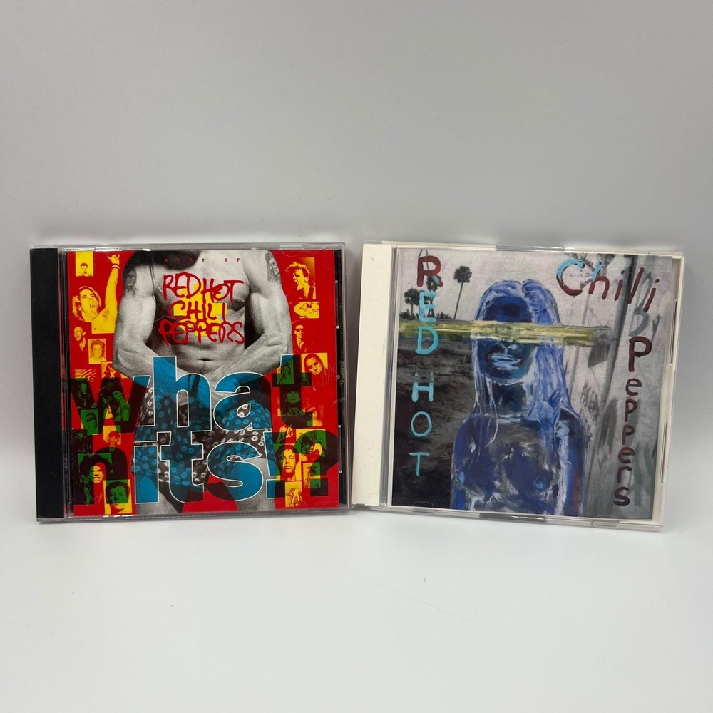 Red Hot Chili Peppers CD Lot What Hits!? and By The Way 2 Album Bundle RHCP